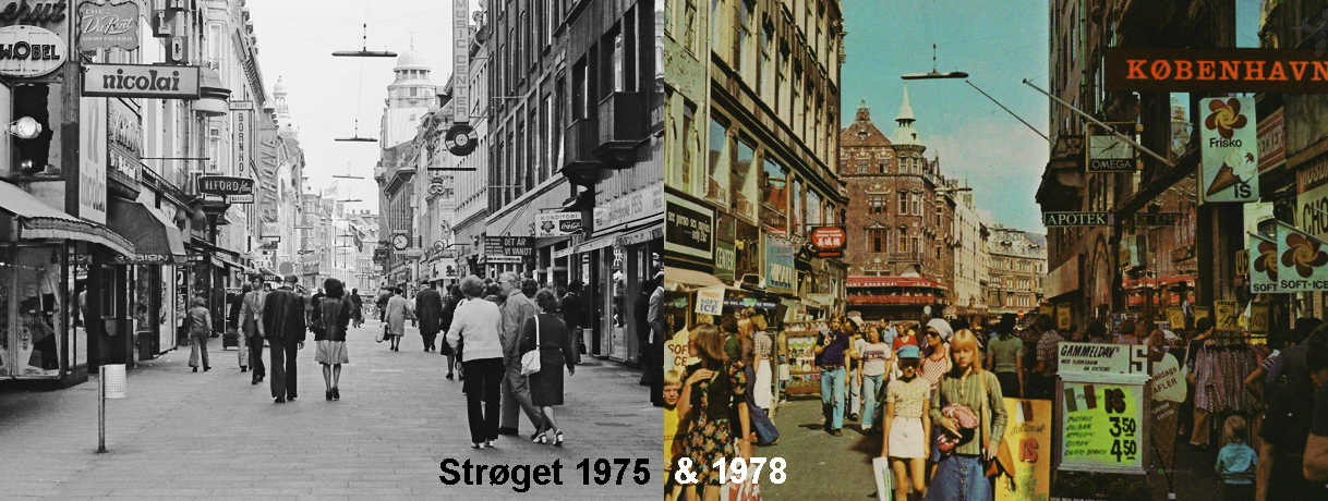 Strøget 1975 & 1978